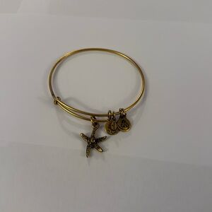 Alex and Ani - Gold Starfish Charm Bracelet